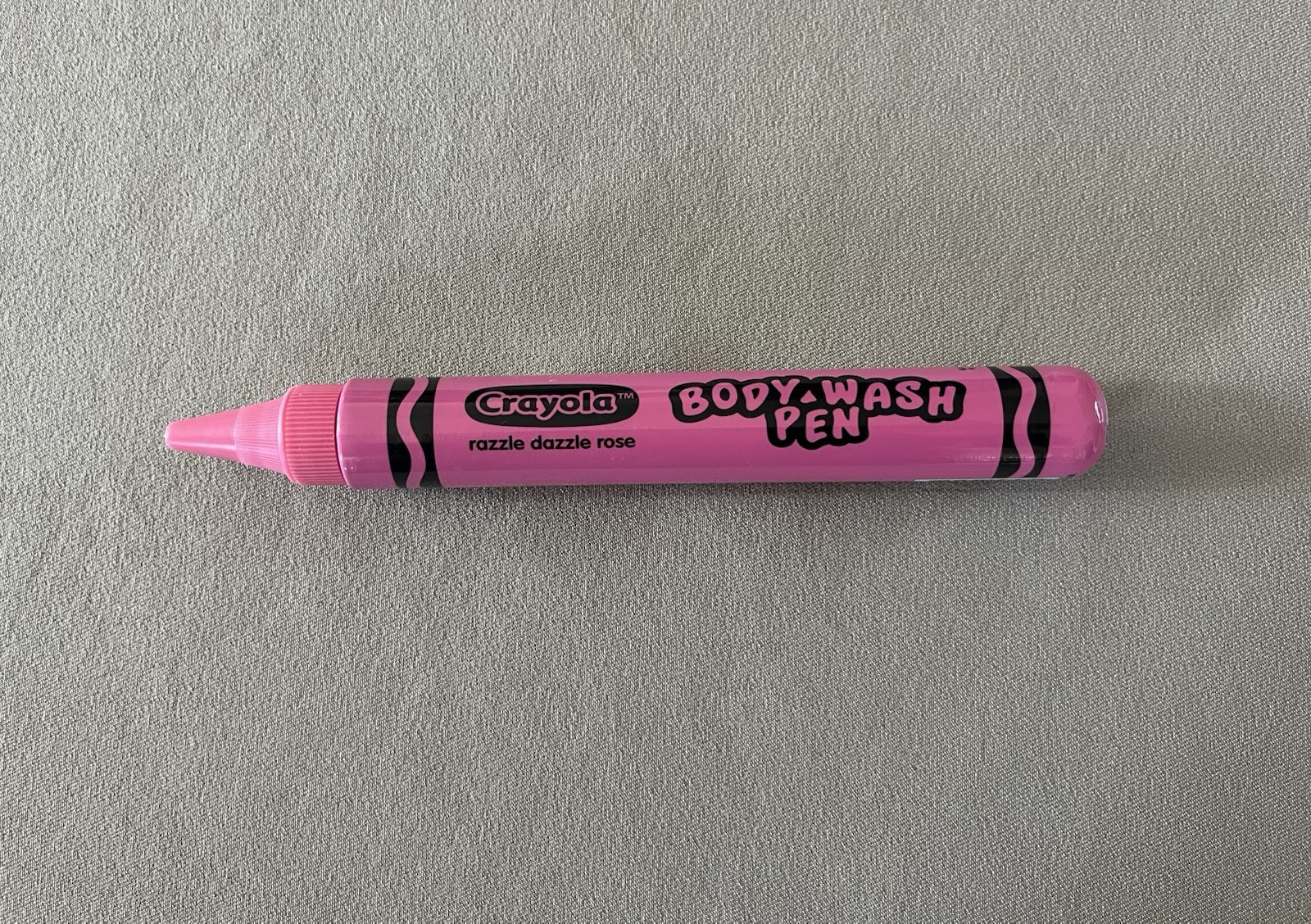 1.9 Oz Crayola Bathtub Body Wash Pen In Razzle Dazzle Rose Pink~For Ages 3+, New