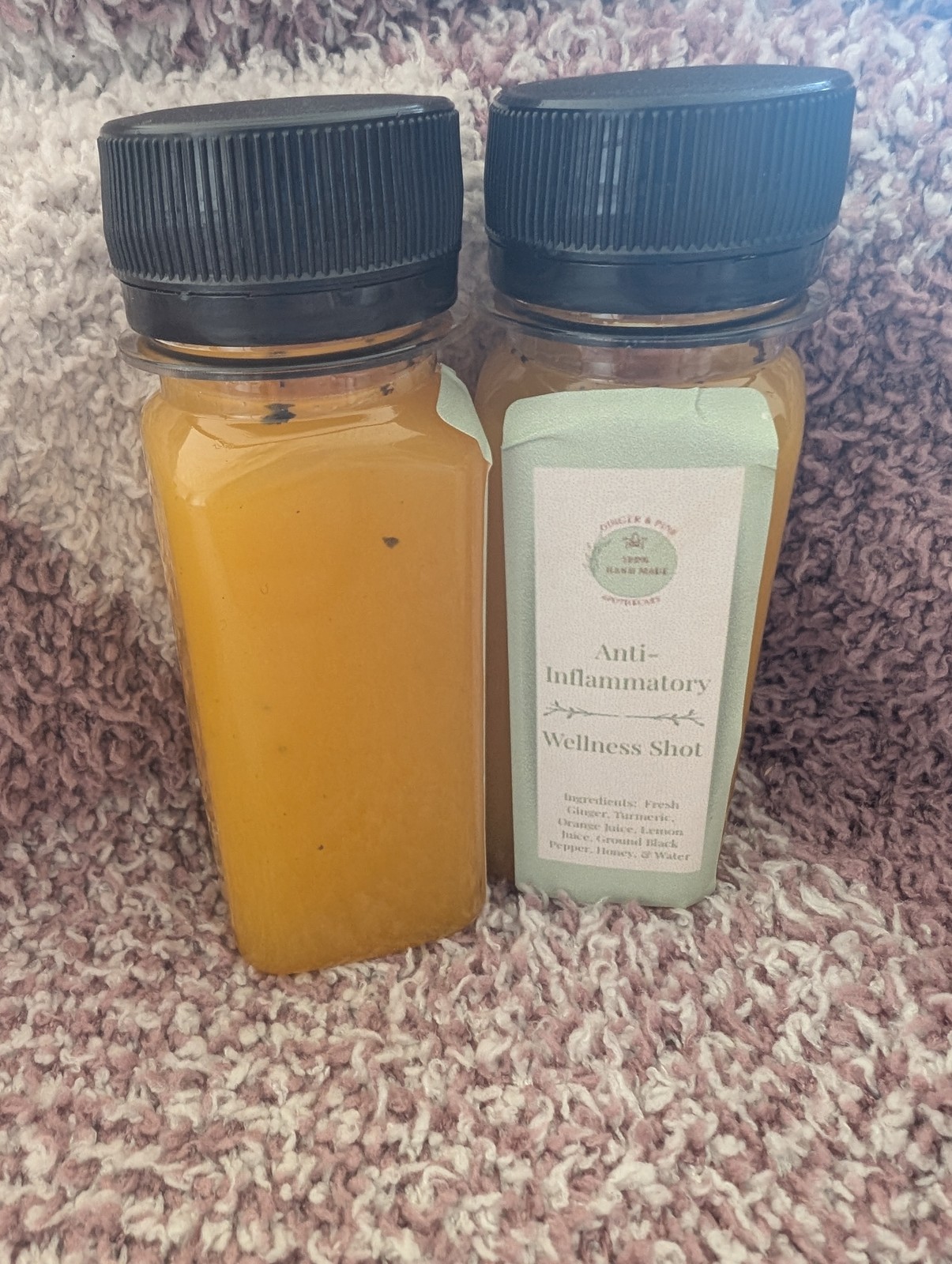 Anti-Inflammatory Wellness Shot – Turmeric Ginger Herbal Boost