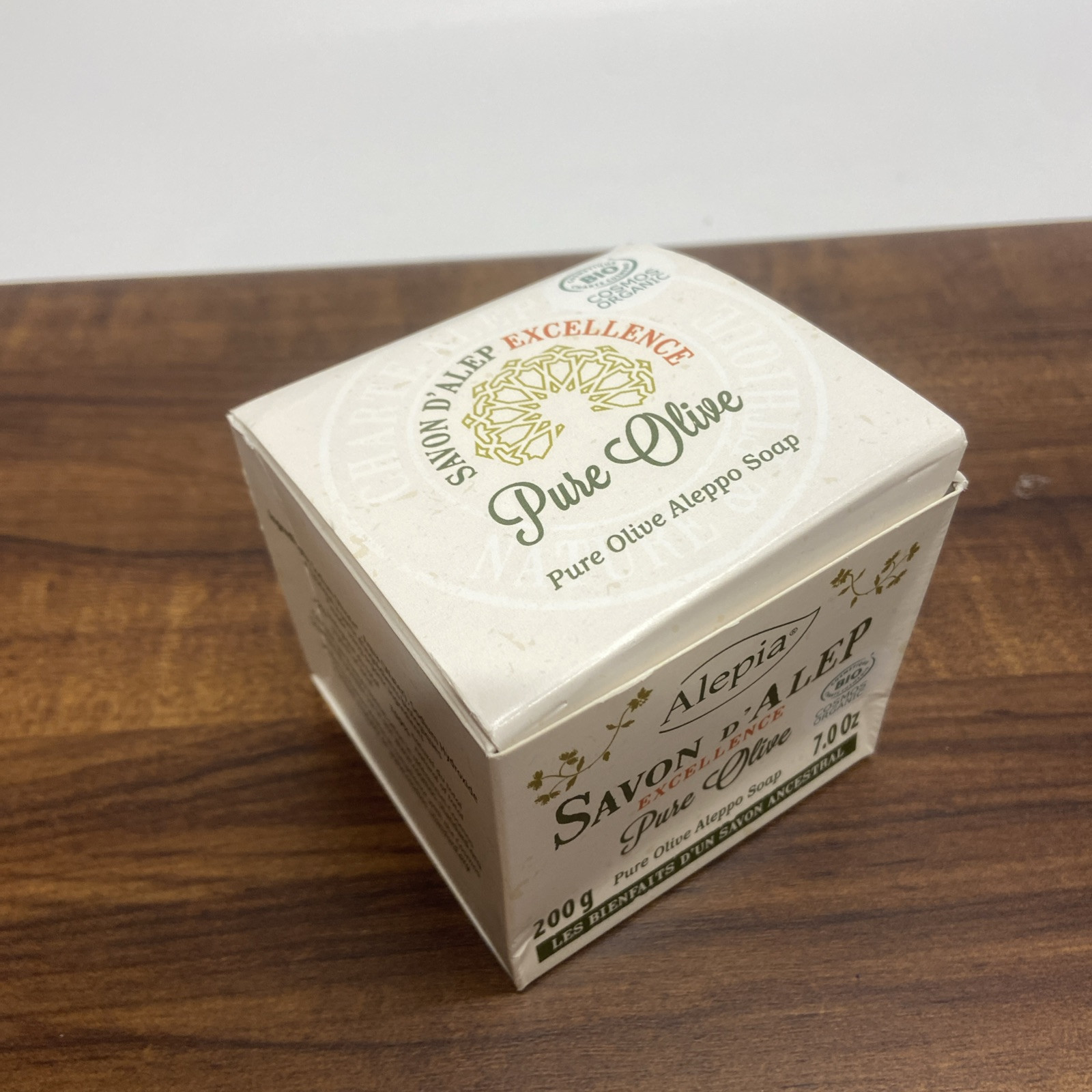Excellence Organic Pure Olive Alep Soap 7.0 oz