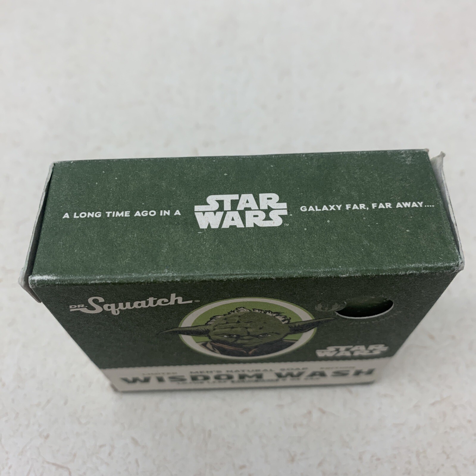 Star Wars Yoda DR. Squatch Soap 5oz Bar Disney Limited Edition Collectible Rare