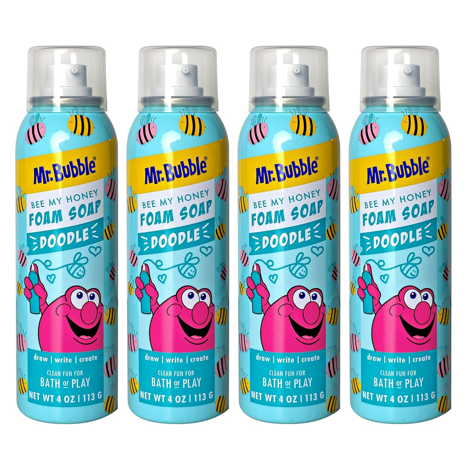 Limited Edition Foam Soap, Creativity Bath Soap, Cleans & Moisturizes, Bee My Ho