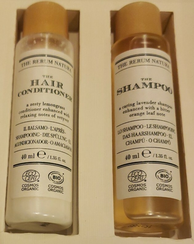 The Rerum Natura The Travel Basics – 2 Soap/Shampoo/Cond./Body Wash/Body Cream