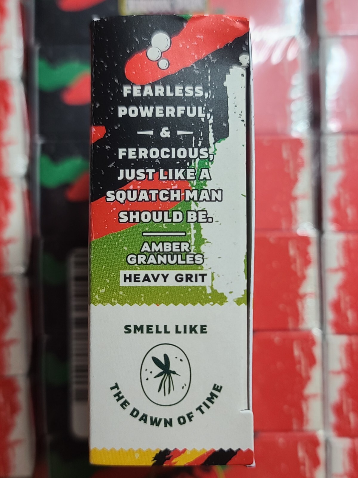 Dr. Squatch Soap King Of The Briccs Jurassic Park LIMITED EDITION Heavy Grit Bar
