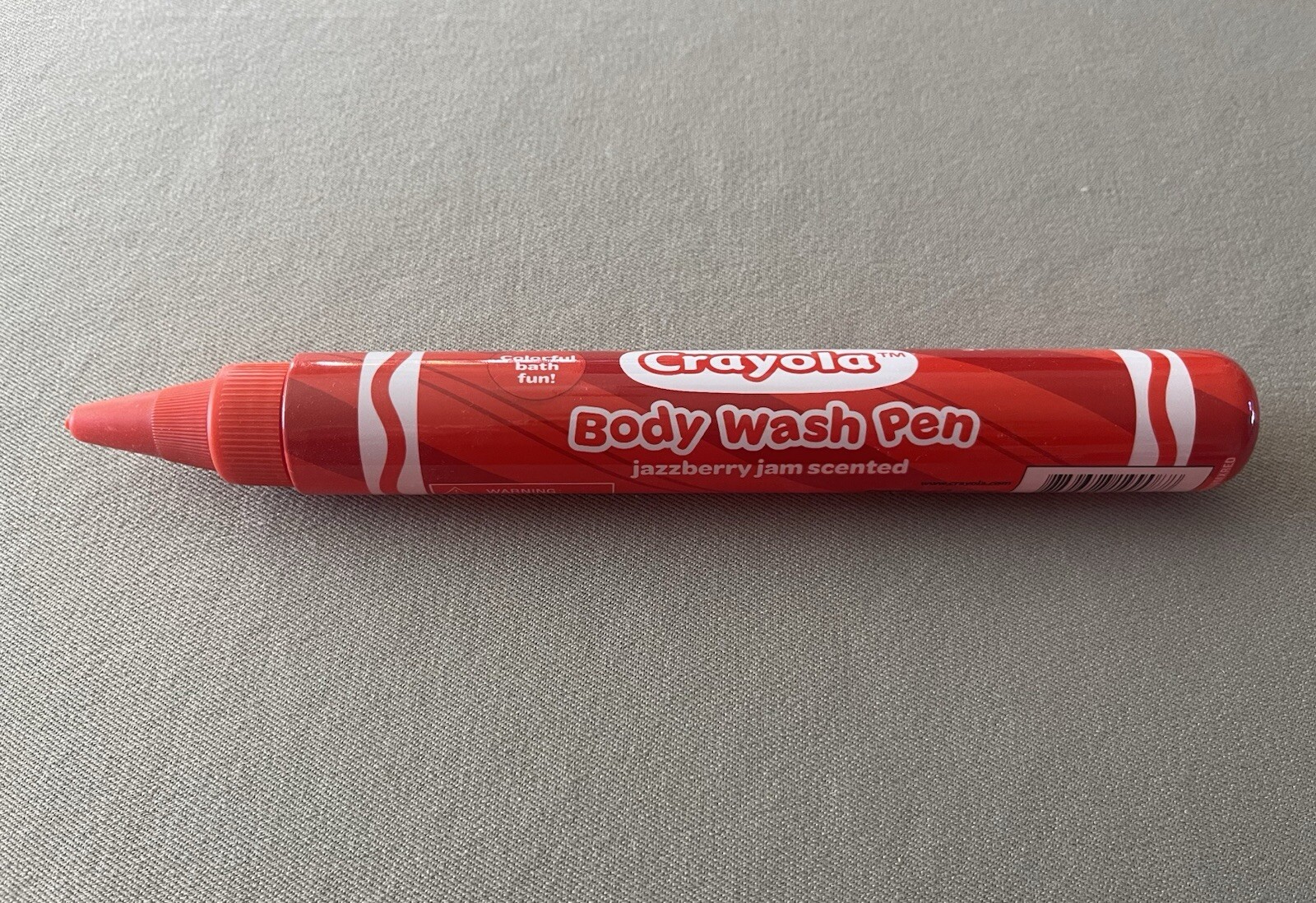 1.9 Oz. Crayola Bathtub Body Wash Pen “Jazzberry Jam” Scented, For Ages 3+, New!