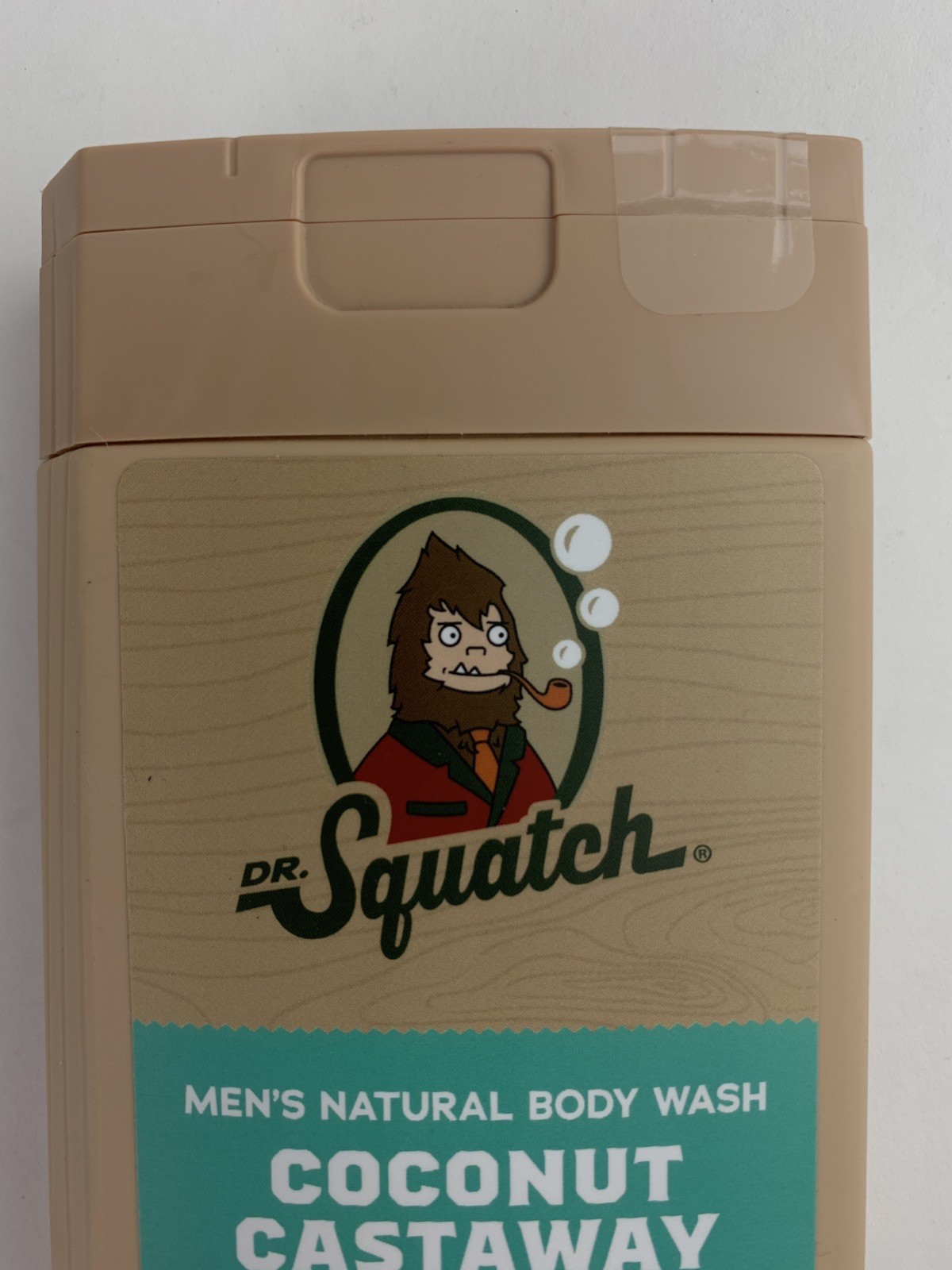 Dr. Squatch Men’s Natural Body Wash Coconut Castaway 14 Fl Oz