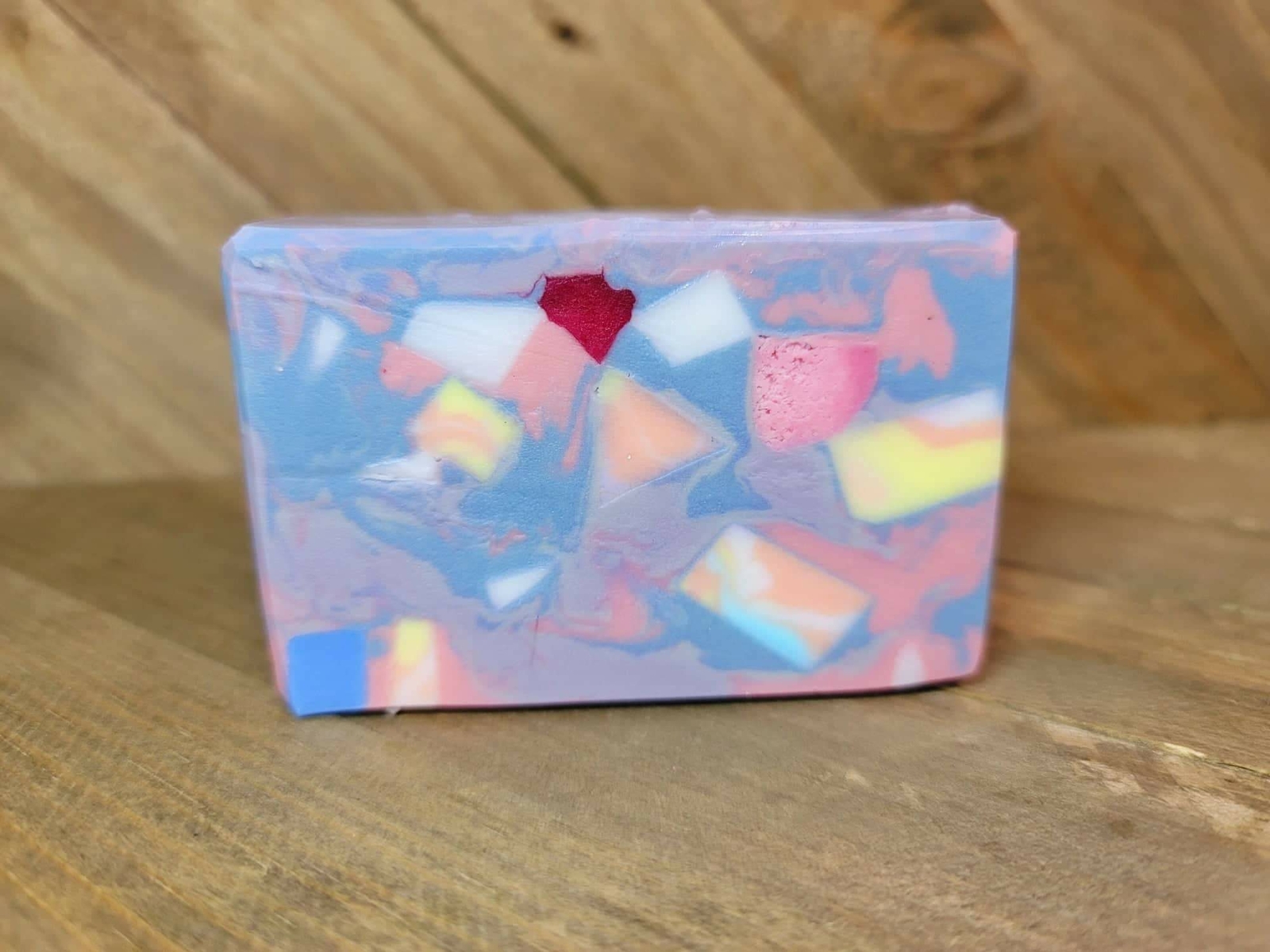 Snuggles Confetti Handcrafted Soap, Goat’s Milk Soap Bar, Colorful Soap