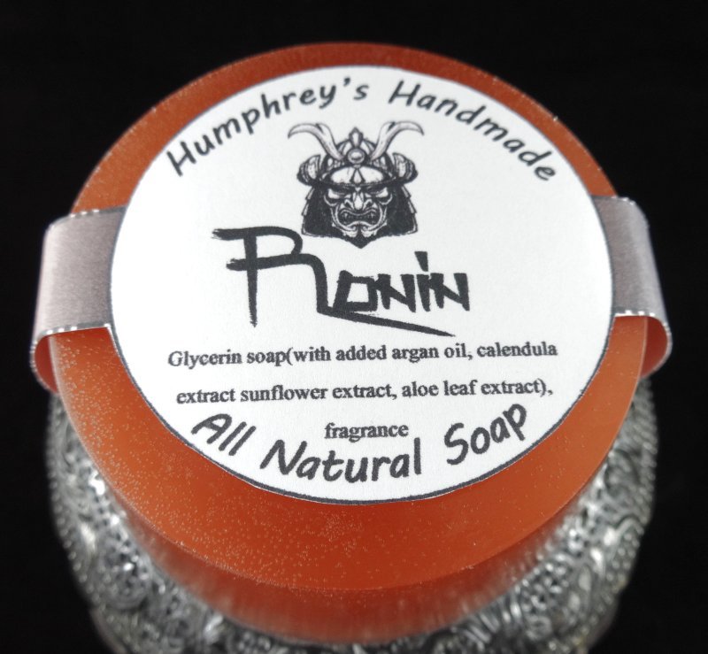 RONIN Shave Soap Beard Wash Hinoki Japanese Men’s Puck Glycerin Bar Samurai