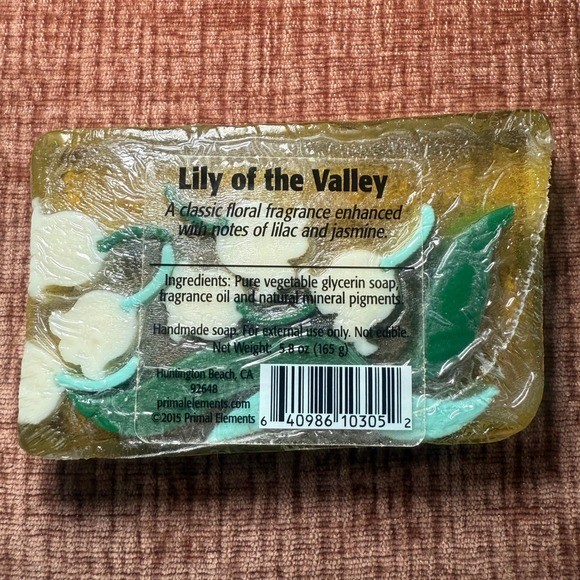 Lot of 3 Soaps NWT -Primal Elements Lily of the Valley + 2 Onyx Bathhouse Soaps