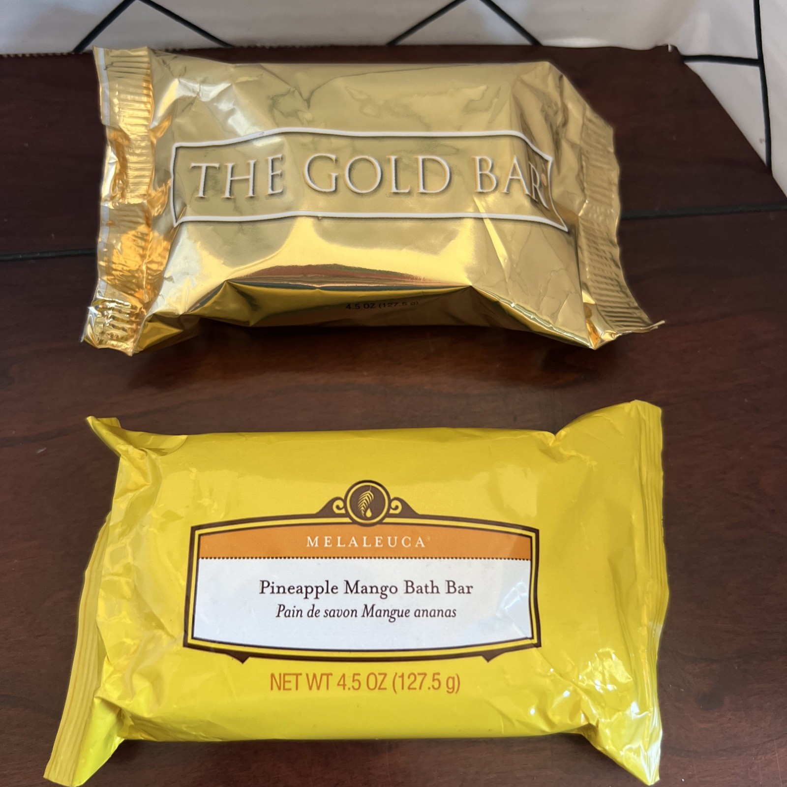 New Melaleuca Body Bar 2 Pack Pineapple Mango The Gold Bar 4.5 oz Maleluca Lot