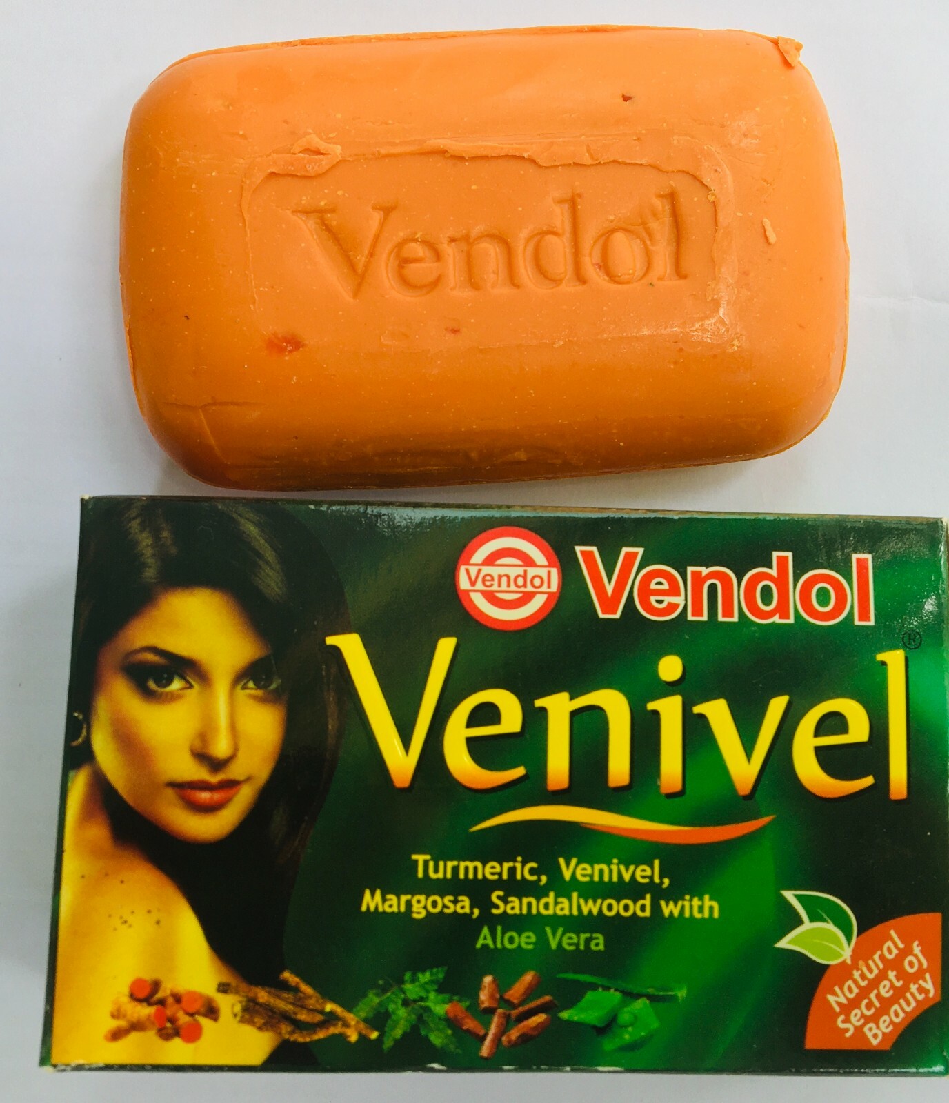 VENDOL VENIVEL HERBAL AYURVEDIC BEAUTY SOAP 80g NATURAL SRI LANKA