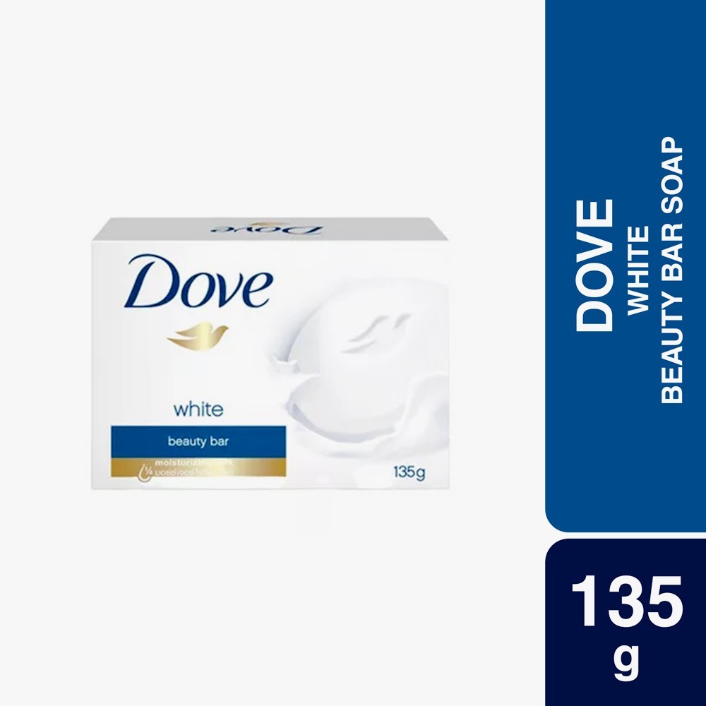 Dove Original/White, Pink, Shea Butter, Gentle Exfoliating Beauty Bar Soaps135Gm