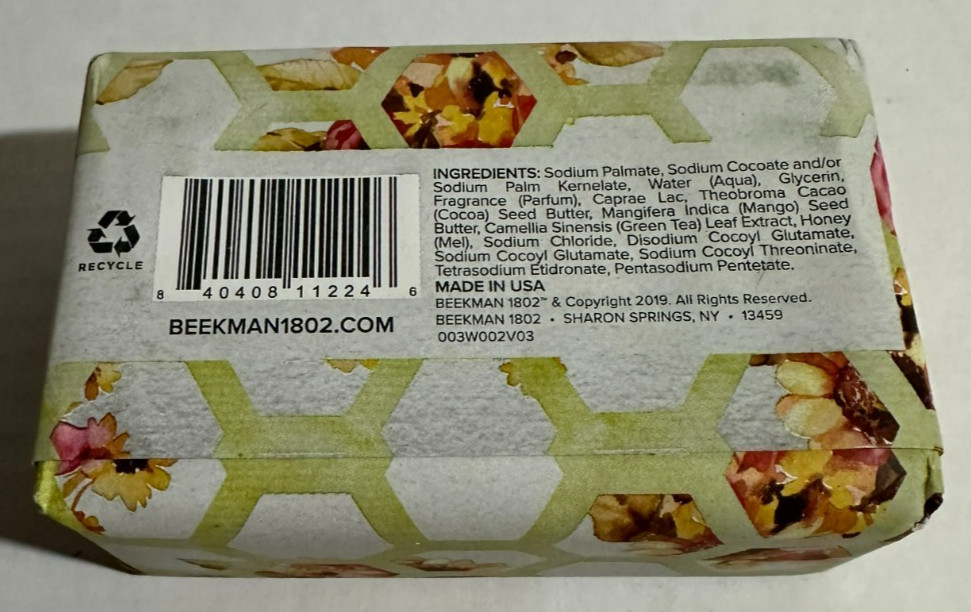 Beekman 1802 Apricot & Honey Tea Goat Milk Soap 9oz/255g