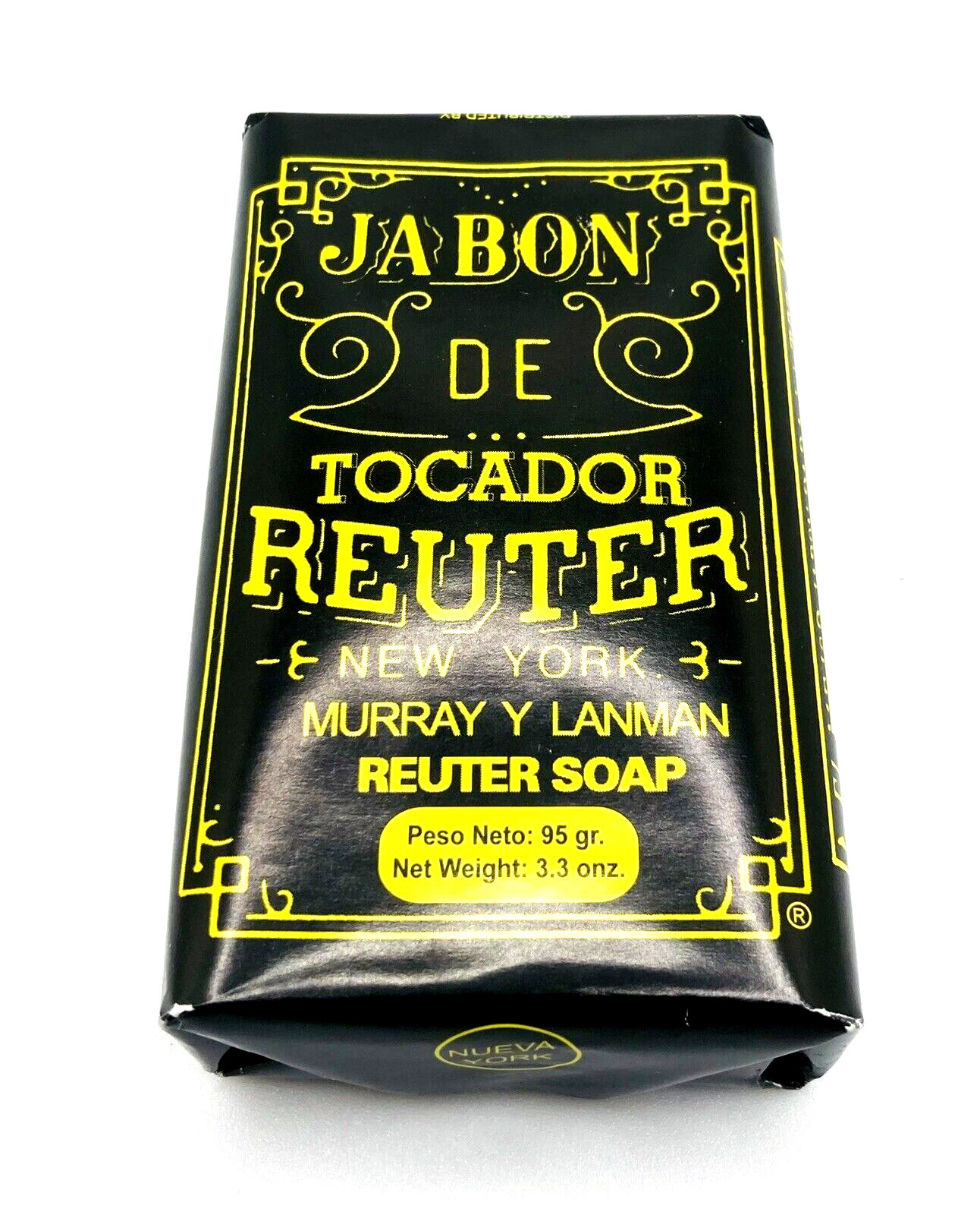 2 Pack Reuter Bath Soap Bars by Murray & Lanman 3.3 oz Each