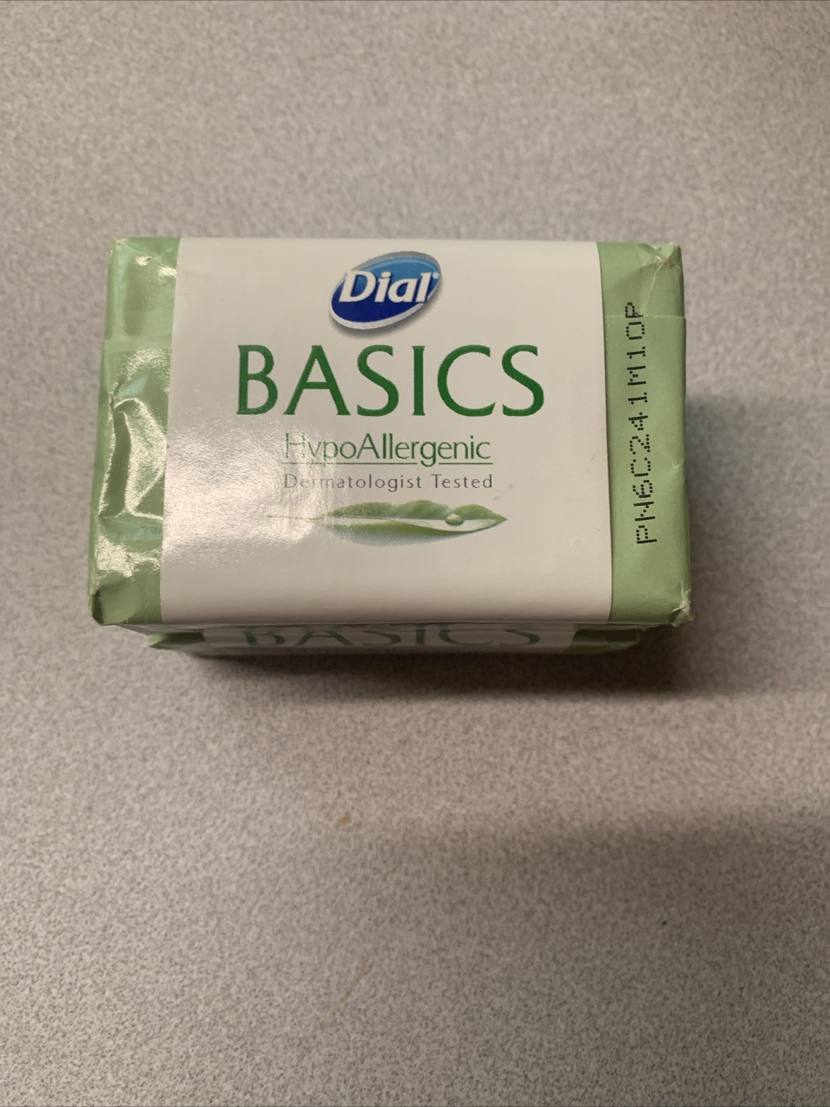 New Sealed 2 Pack Dial Basics Hypoallergenic Dermatologist Tested Soap