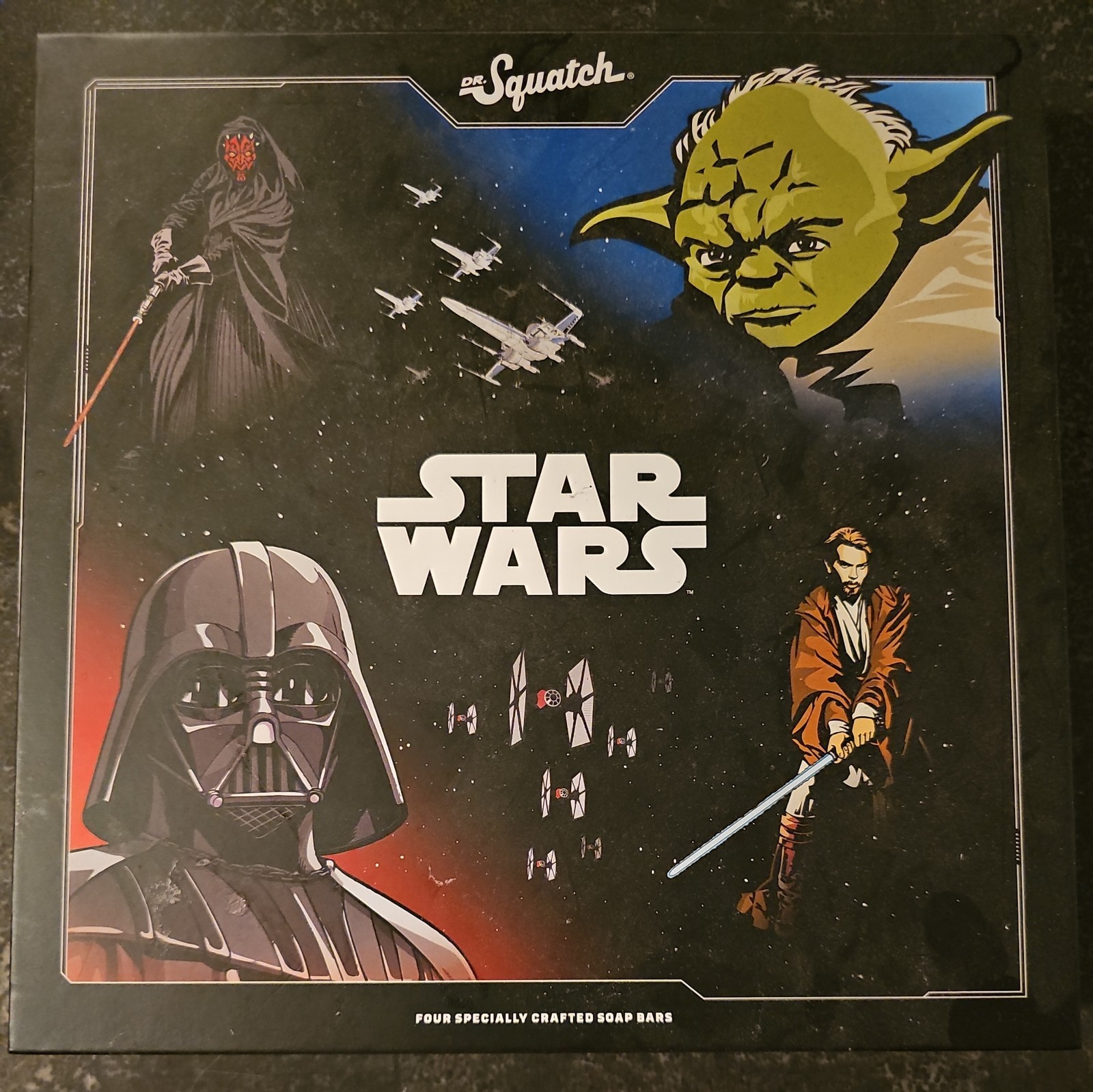 Dr. Squatch Star Wars Limited Edition Soap Set Collection 1 Four Brics New rare