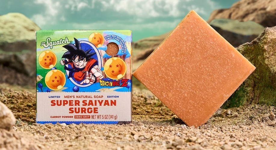 2 PACK Dr Squatch FINAL FLASH FRESH + SUPER SAIYAN SURGE DRAGON BALL Z LE BAR!