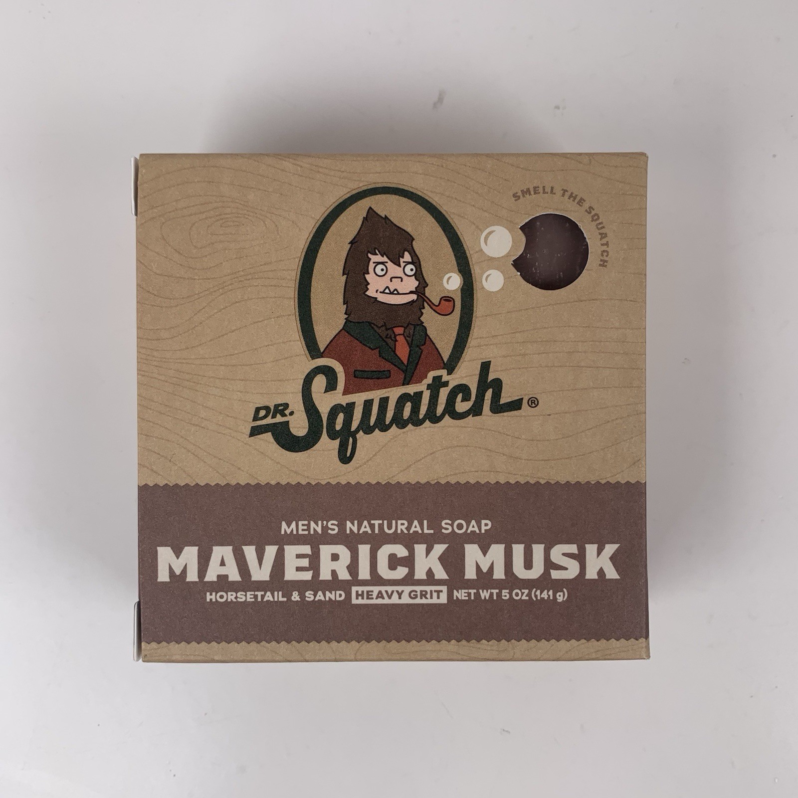 (16) Dr Squatch Natural Soap Maverick Musk Horsetail & Sand Heavy Grit 5 oz