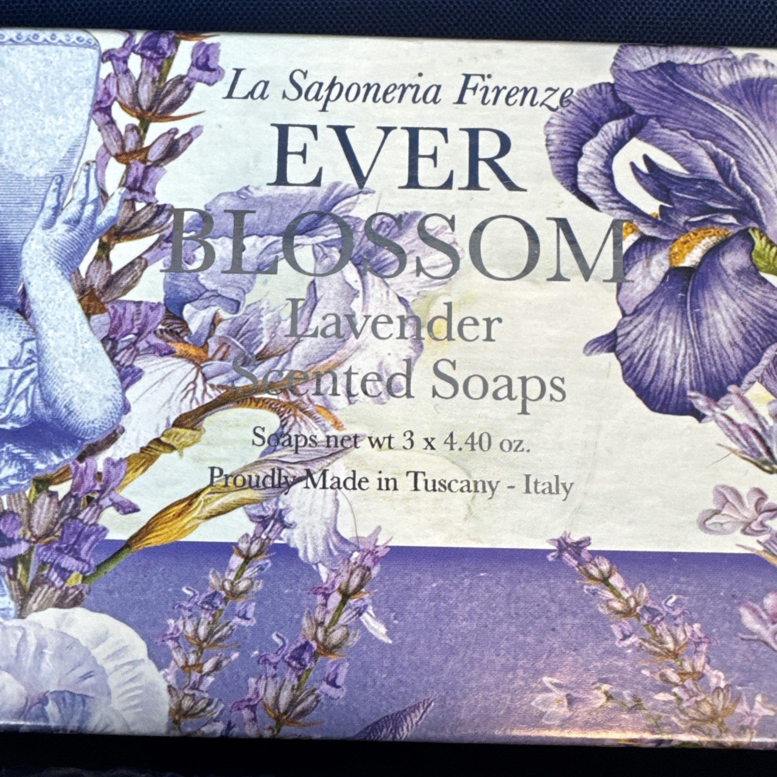 La Saponeria Firenze Lavender Scented Soaps 6 x 4.40oz Tuscany Italian NEW Italy