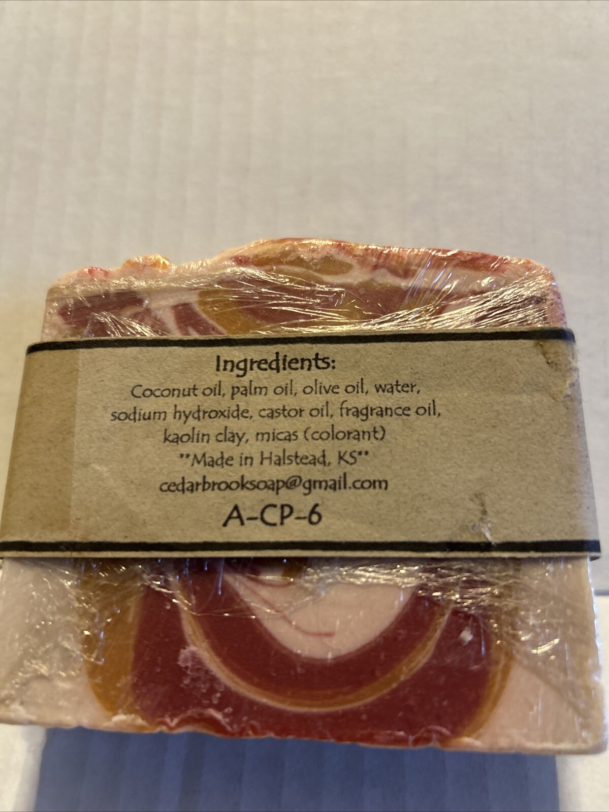 Cranberry Pomegranate Homemade Soap