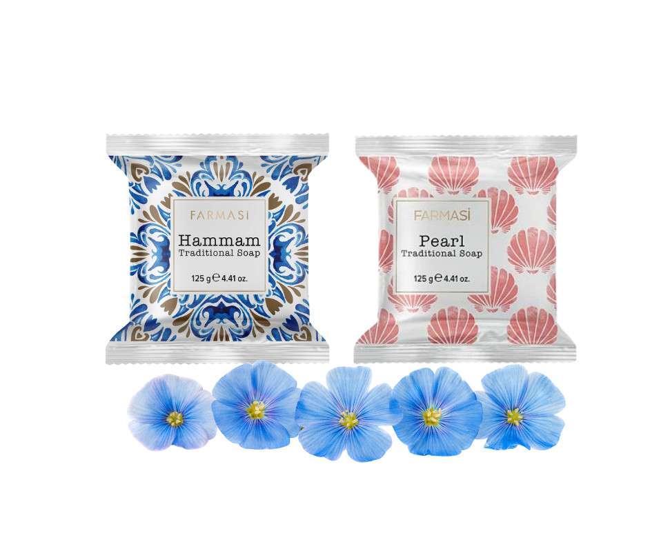 Farmasi Dr C Tuna Pearl & Hammam Traditional Soap, 2 Full Size Bar Soap