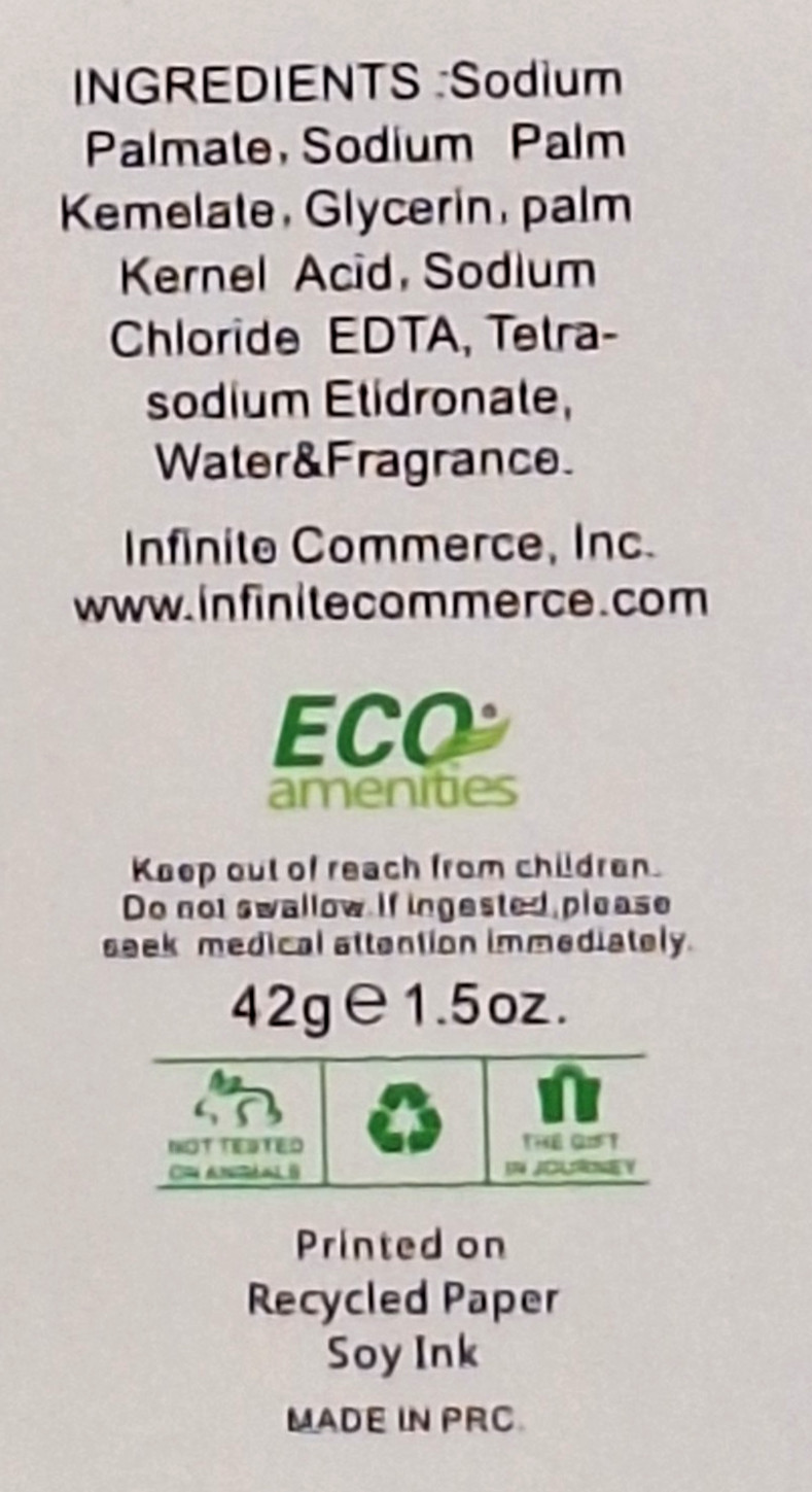 ECO Amenities Travel Size Bar Soap 5 Pack 1.5 oz Oatmeal Massage Bars Hi Quality