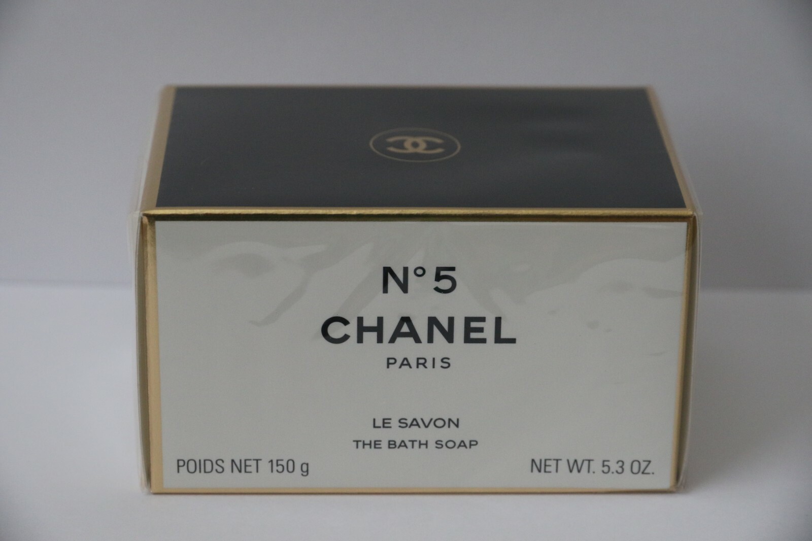 CHANEL No. 5 Perfumed Bath Bar Soap 5.3 oz 150 g Original Boxed Sealed