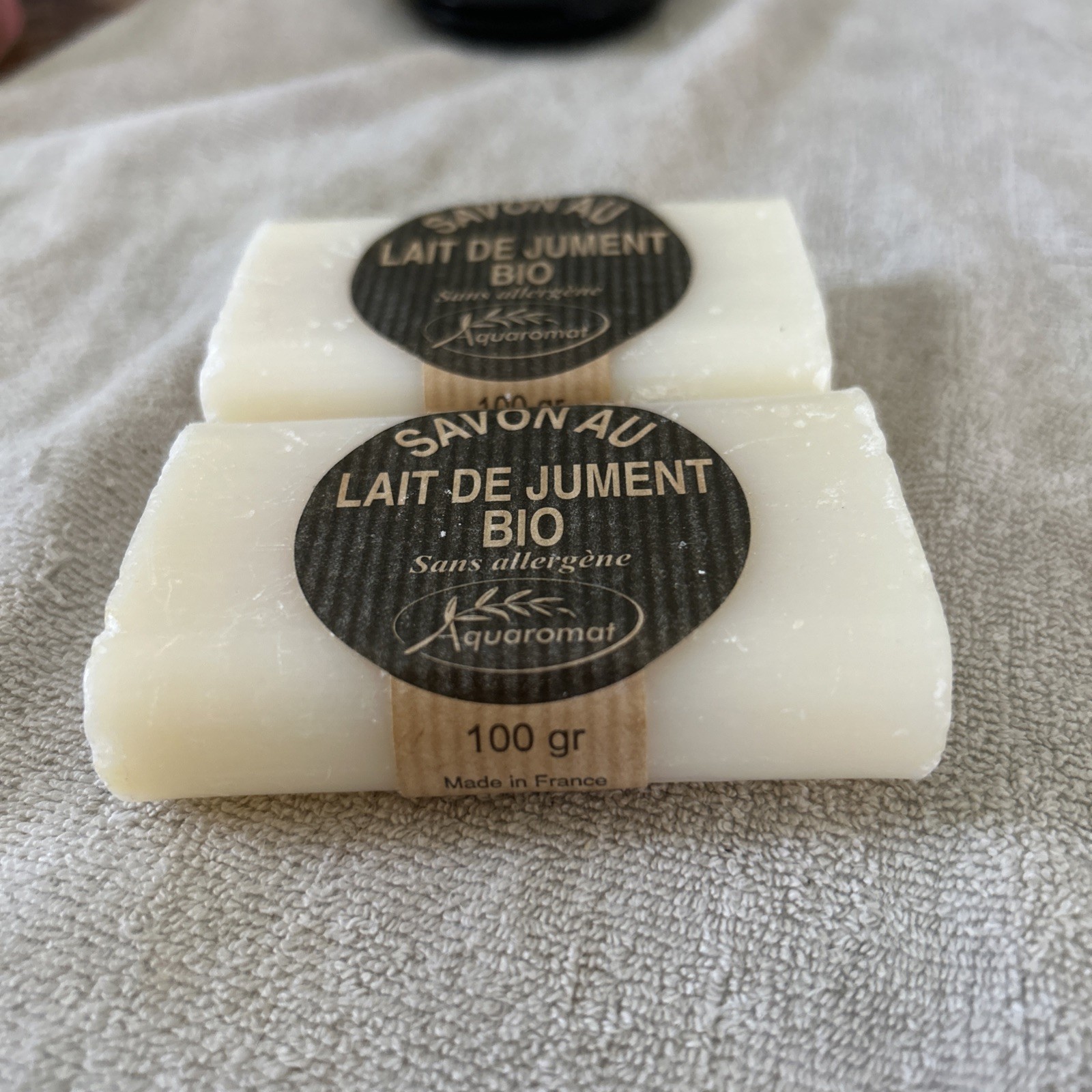 2 Mon Savon Au Lait French Milk Soaps Imported From France Mare’s Milk Aquaromat