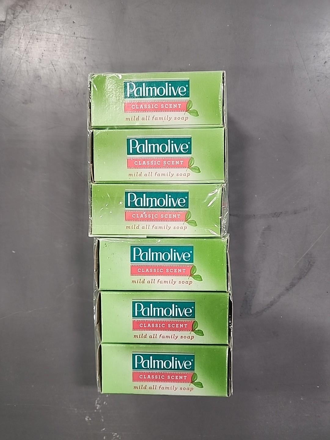 LOT OF 6 Palmolive Mild Soap Classic Scent 3.2oz each Bars of Soap W Tallowate