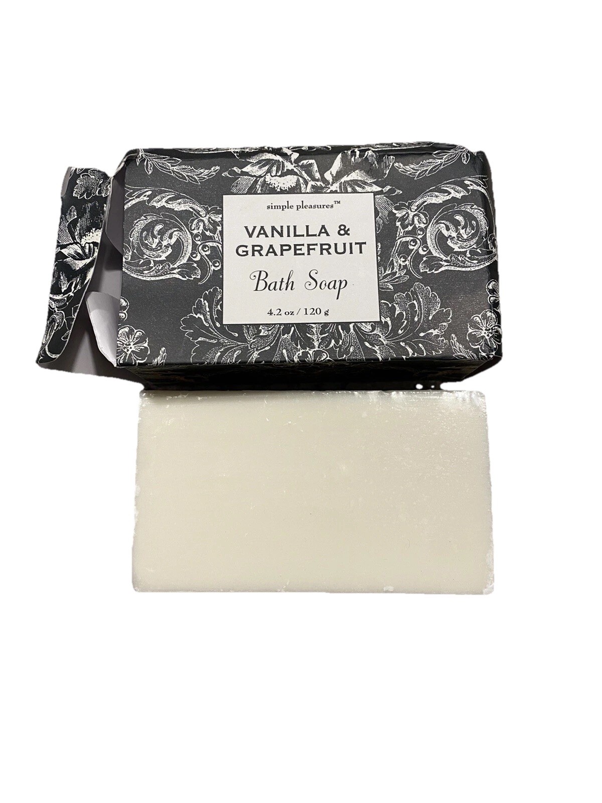 Simple Pleasures Vanilla & Grapefruit Bath Soap 4.2 Oz Rare Discontinued 2008