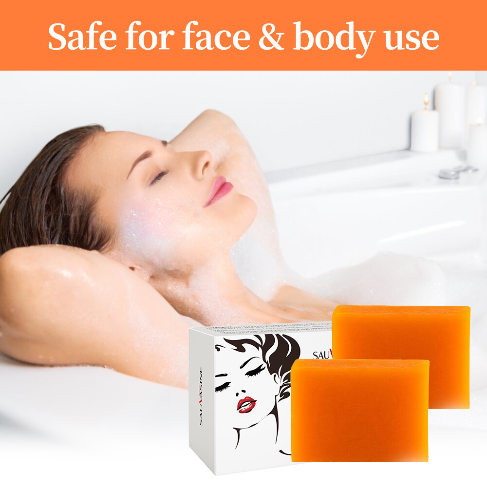 1-5X Kojic Acid Soap Dark Spot Whitening Turmeric Soap Skin Bleaching Lightening