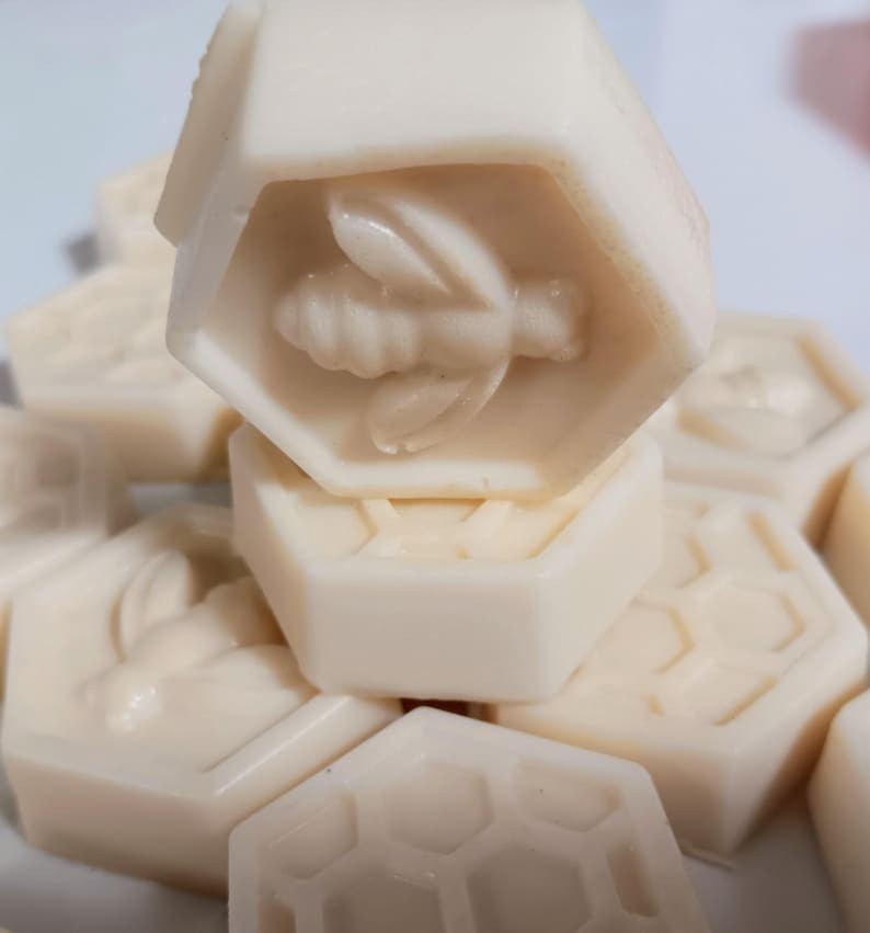 Travel Goat’s Milk Soap Bar | Beeswax & Honey Guest Soap | Honey Citrus Scent