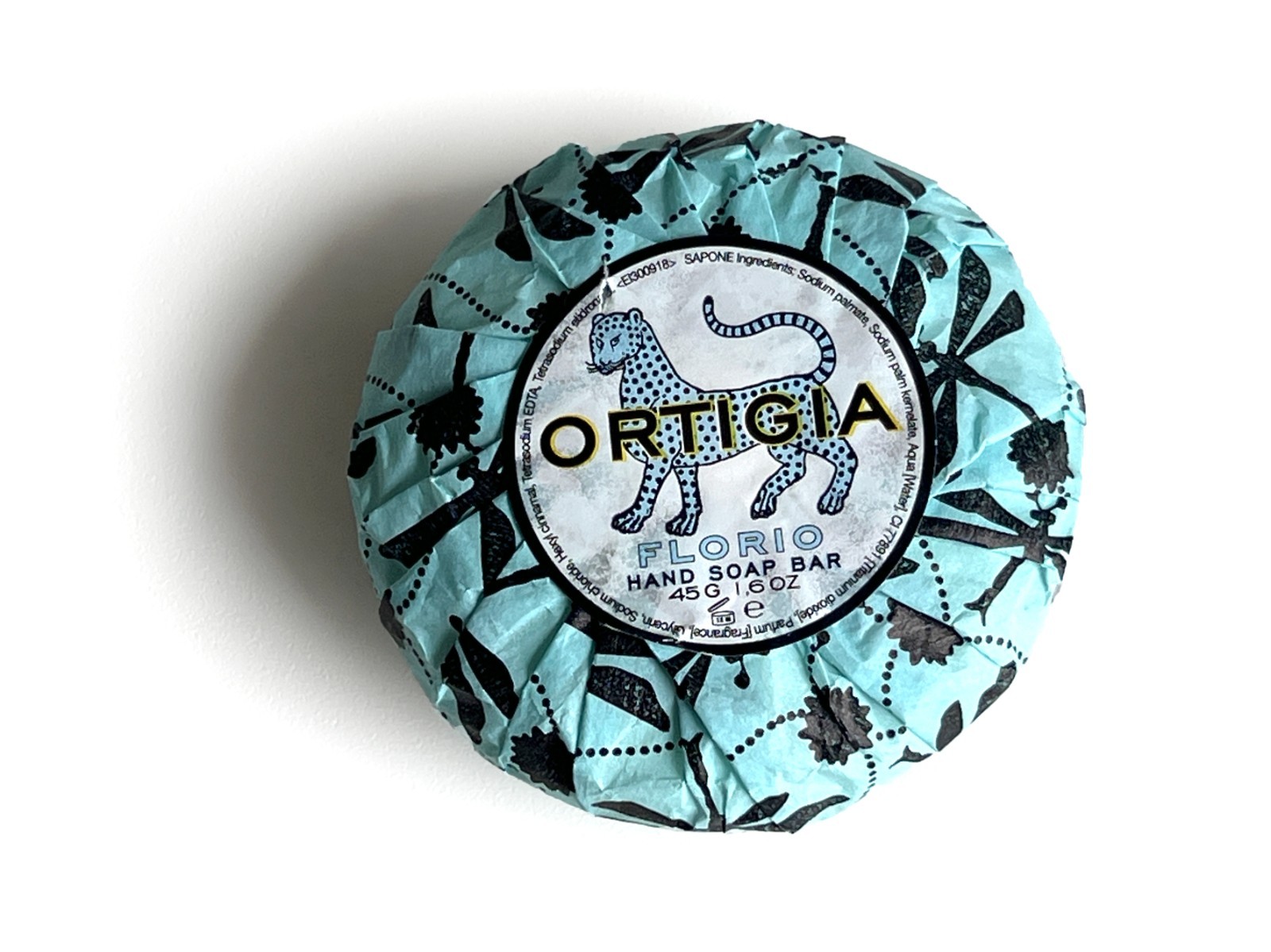 Ortigia Sicilia, Italian Craft Hand Soap Bar – Florio, 45 g 1.6 oz