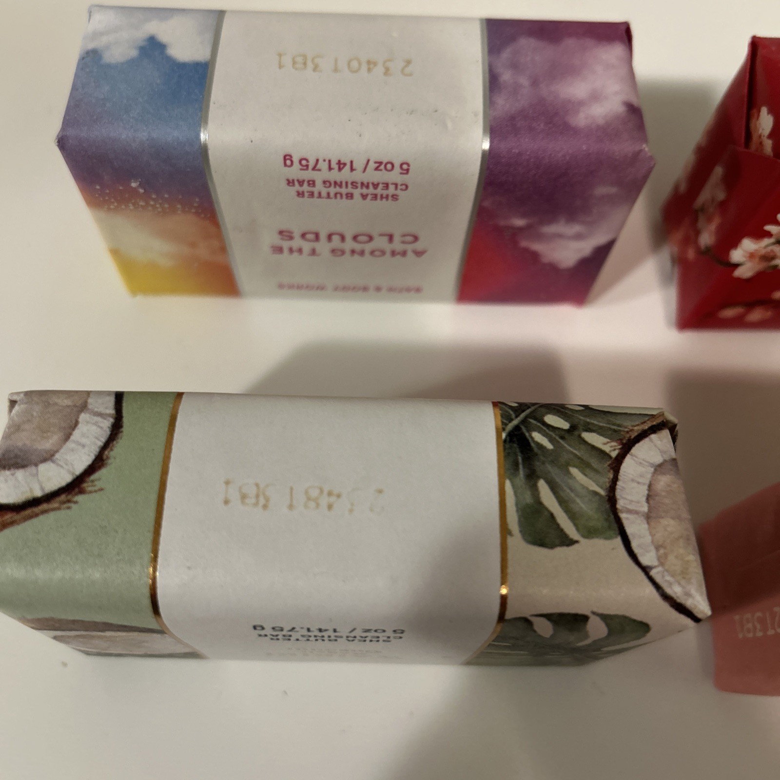 Bath and Body Works Lot Of 4 5 Oz Shea Butter Cleansing Bars 141.75g Each Sealed