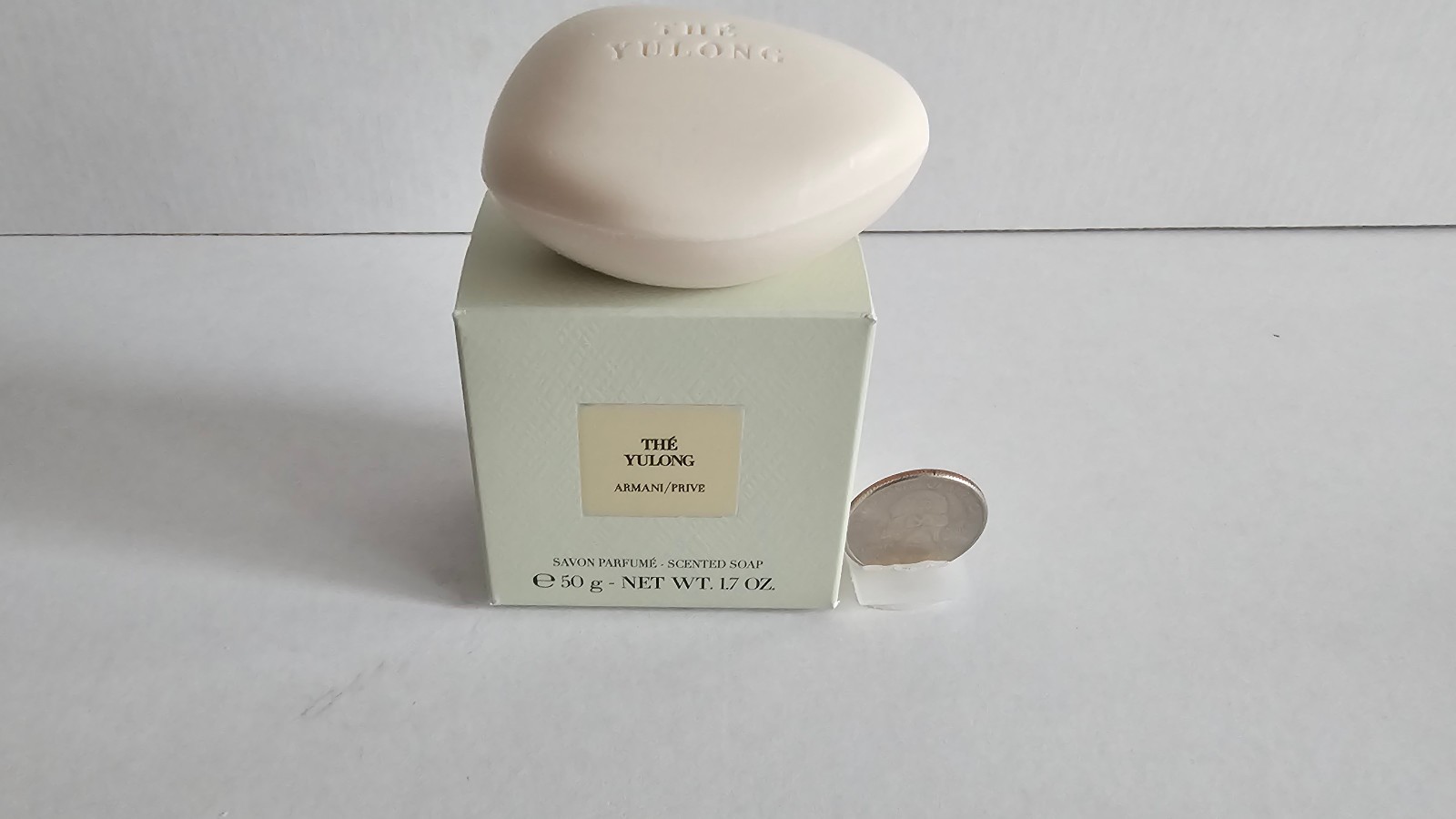 Armani Privé THÉ YULONG Scented Luxury Mini Soap – TWO PIECES 1.7Oz/50g/each