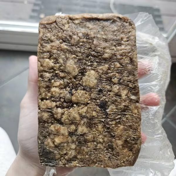 5 lbs Authentic Ghana Black Soap Raw Organic Bar Acne Eczema Dark Spots Vegan