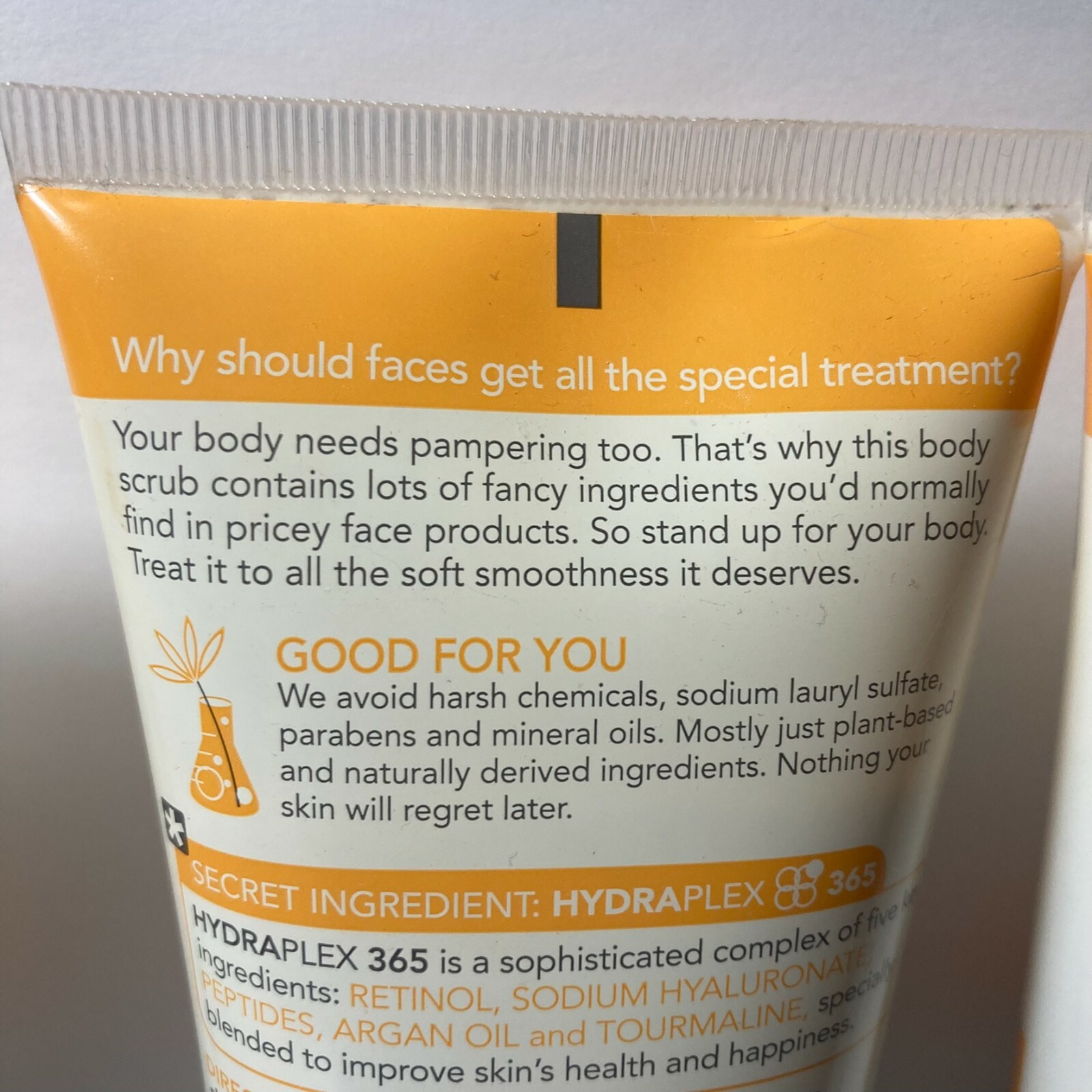3 DAMAGED Skin Below The Chin Exfoliating Body Scrub Apricot Ginger DISCONTINUED