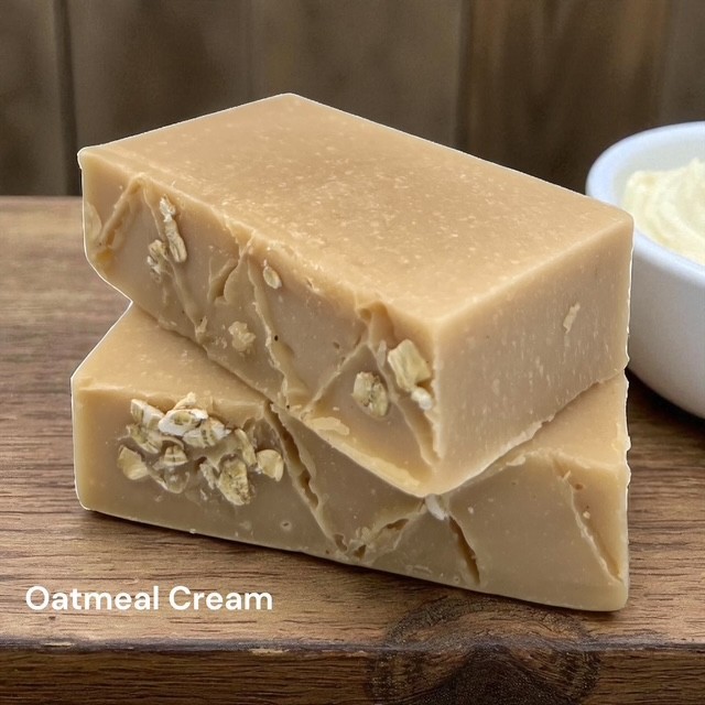 Handmade Cold Processed Milk Soap Bars, 2 Pack, Pick Scent, Free Ship
