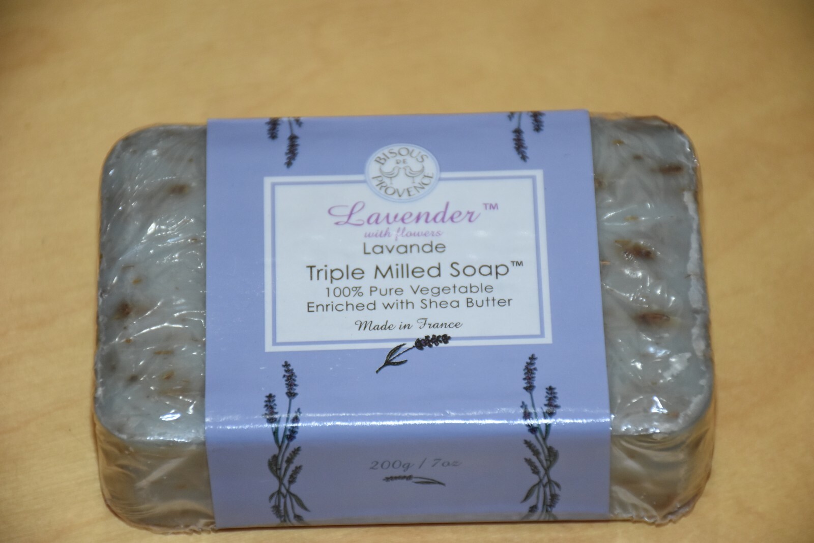 MADE IN FRANCE BISOUS de PROVENCE Triple Milled Bar Soap Trader Joe’s Lavender