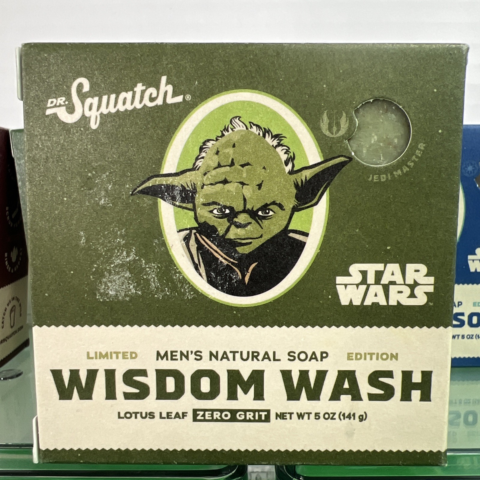 DR. Squatch Limited Edition Star Wars Soap, Zero & Heavy Grit (5Bars) 5 OZ Bars
