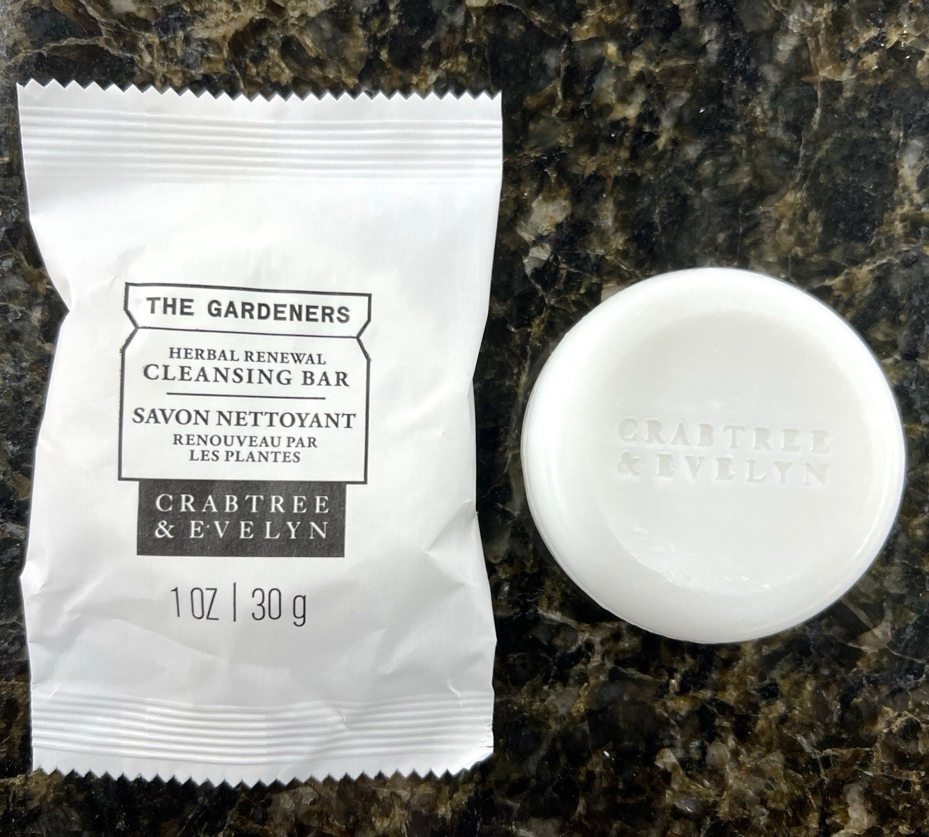15 Pcs The Gardeners CLEANSING BAR Soap Crabtree & Evelyn Herbal Renewal 1oz