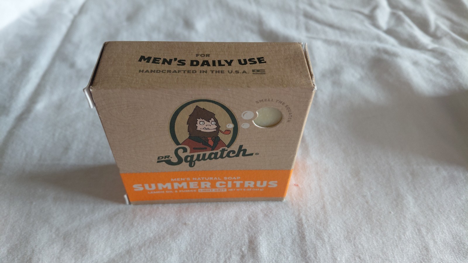 Dr. Squatch Men’s Soap 3pk Summer Citrus, Ltd. Ed. Werewolf Wash, Coastal Mist