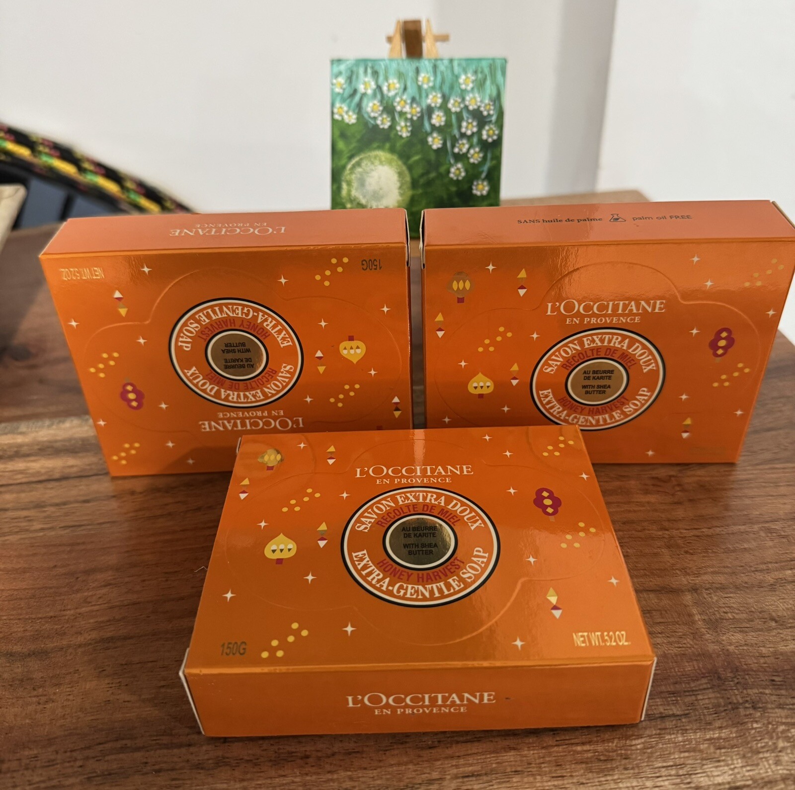 L’Occitane Shea Butter Honey Harvest Extra-Gentle Soap, 5.20 oz 3 For $50