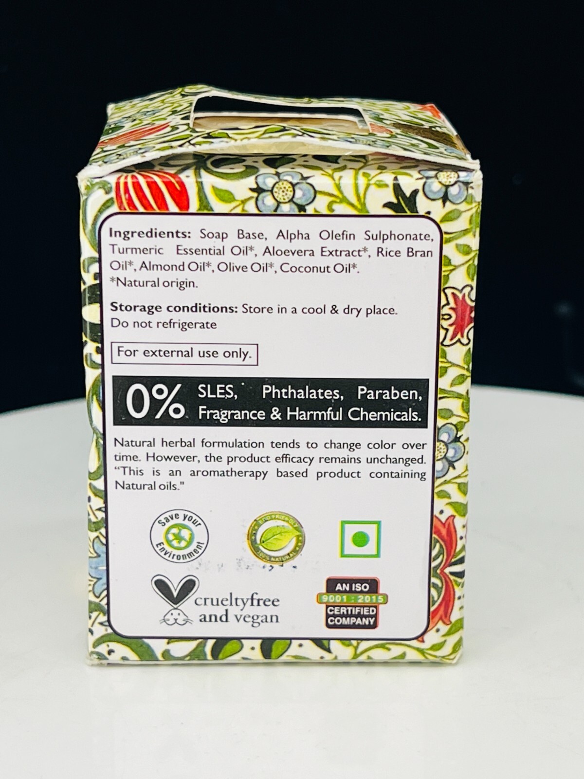 Passion Indulge Turmeric Handmade Bath Bar Pack of 3*100g NIB