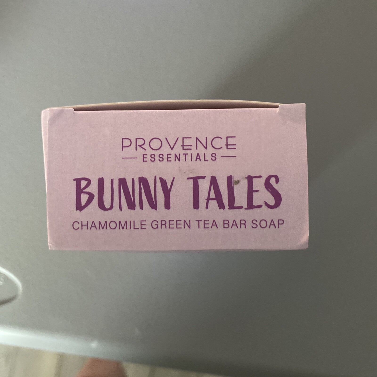 Easter Bunny Soap Bar 10oz Chamomile Green Tea USA Handmade Bunny Tails