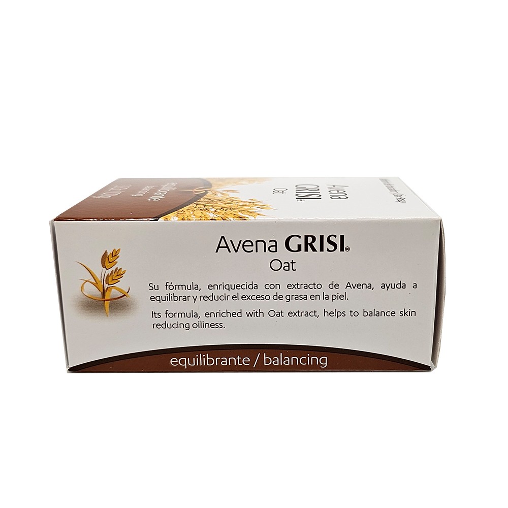 Grisi Oat Balancing Bar Soap. Cleanse & Moisturize. Anti Acne. 3.5oz. Pack of 12
