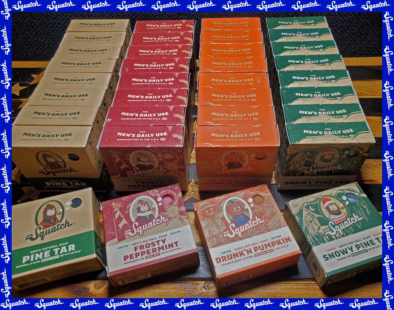 Dr Squatch & JUKEBOX Soap | YOU PICK! | Pine Tar, Star Wars, Black Cherry.. RARE