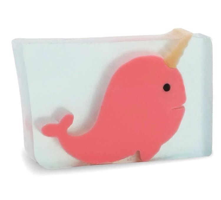 Primal Elements, NARWHAL – Full Size 7.0 oz+ not 6.0 Handmade Glycerin Soap