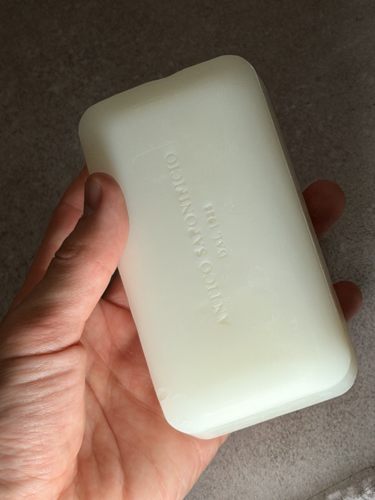 Saponificio Zeni Diamante Triple Milled Goat Milk Soap Bar 9.1 oz