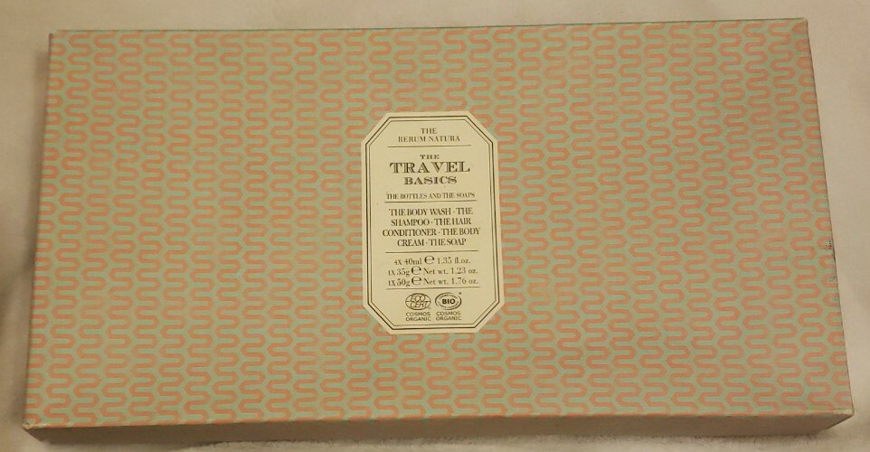 The Rerum Natura The Travel Basics – 2 Soap/Shampoo/Cond./Body Wash/Body Cream