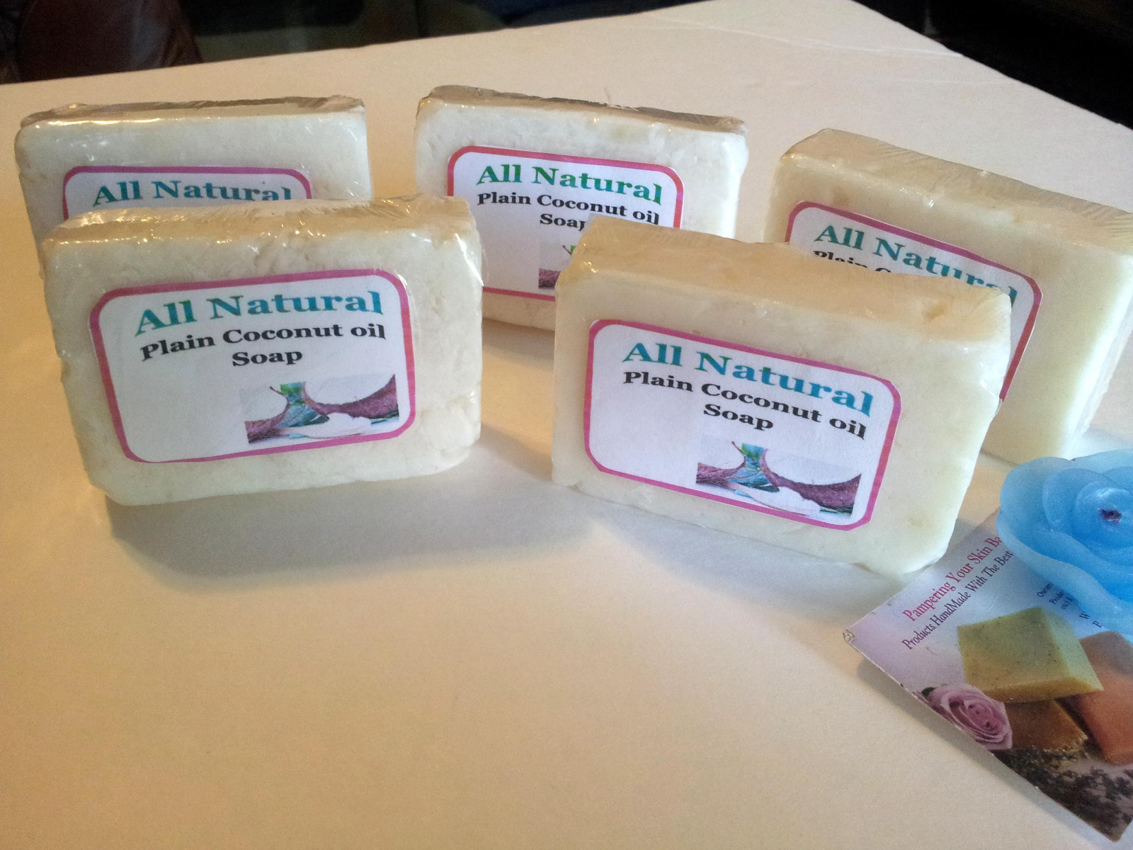 Homemade HP All Natural Plain Coconut Oil Soap – Hair & Skin